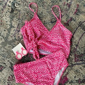 Two piece bathing suit